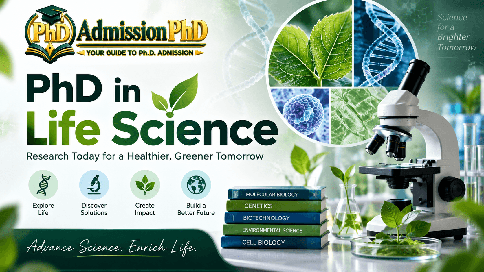 PhD in Life Science: Admission, Eligibility, Fees & Universities