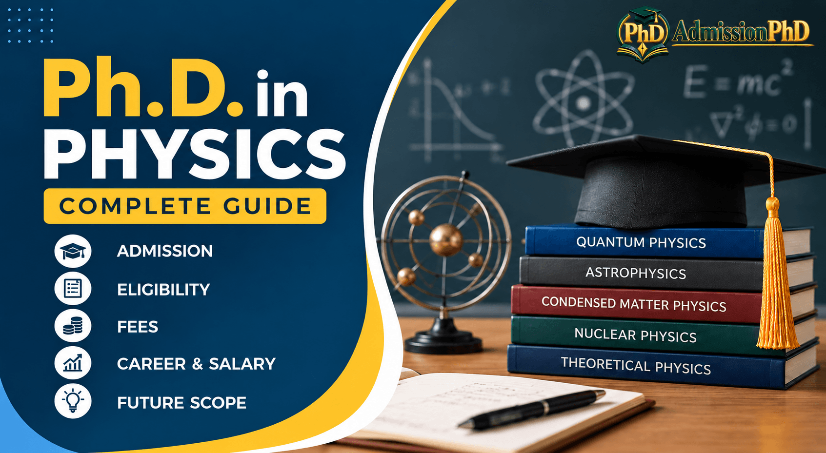 Ph.D. in Physics Course: Admission, Eligibility, Fees, Career & Salary