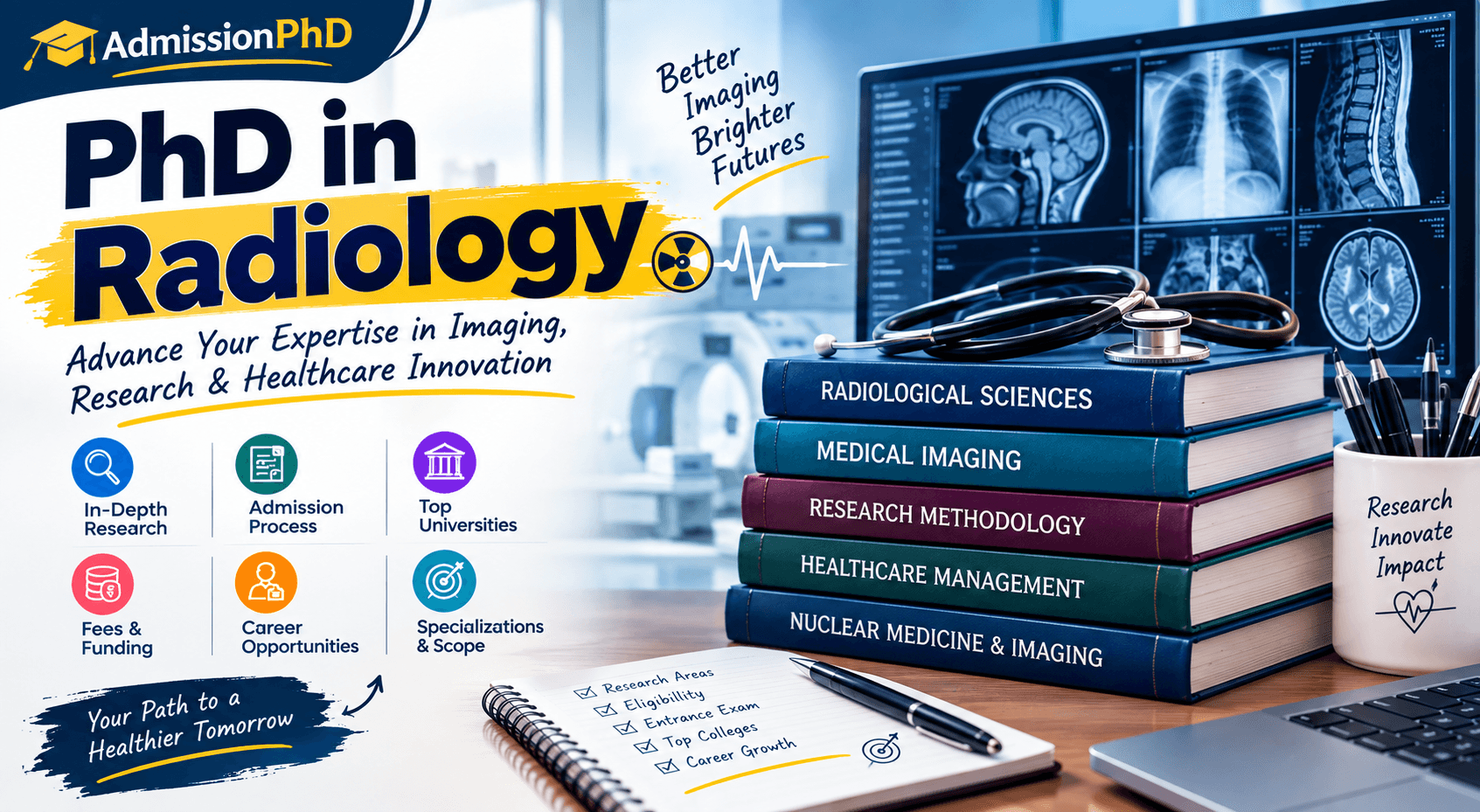 PhD in Radiology: Admission, Eligibility, Fees & Career