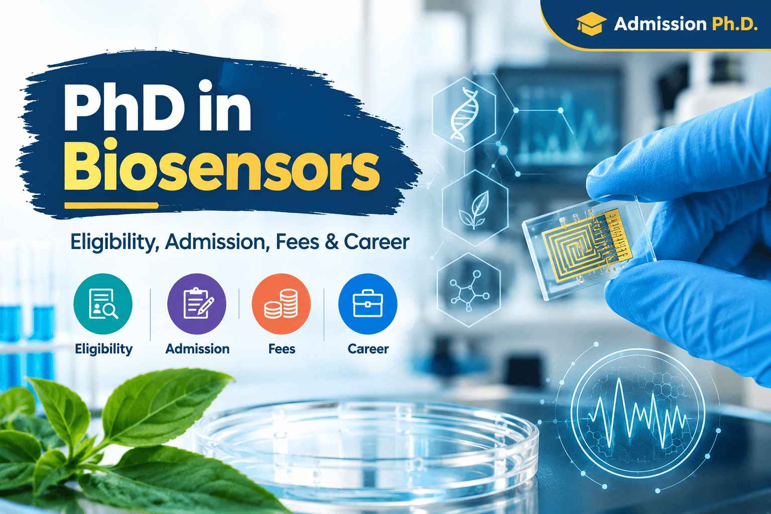 PhD in Biosensors: Eligibility, Fees, Admission & Career
