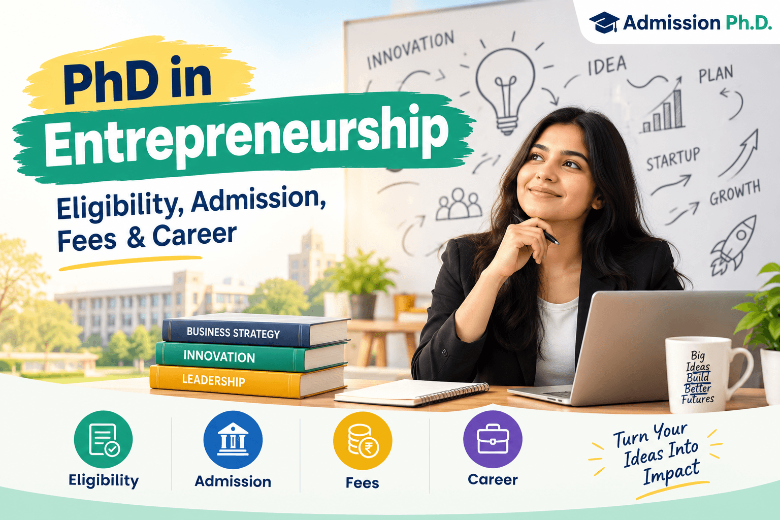 PhD in Entrepreneurship: Eligibility, Fees & Career