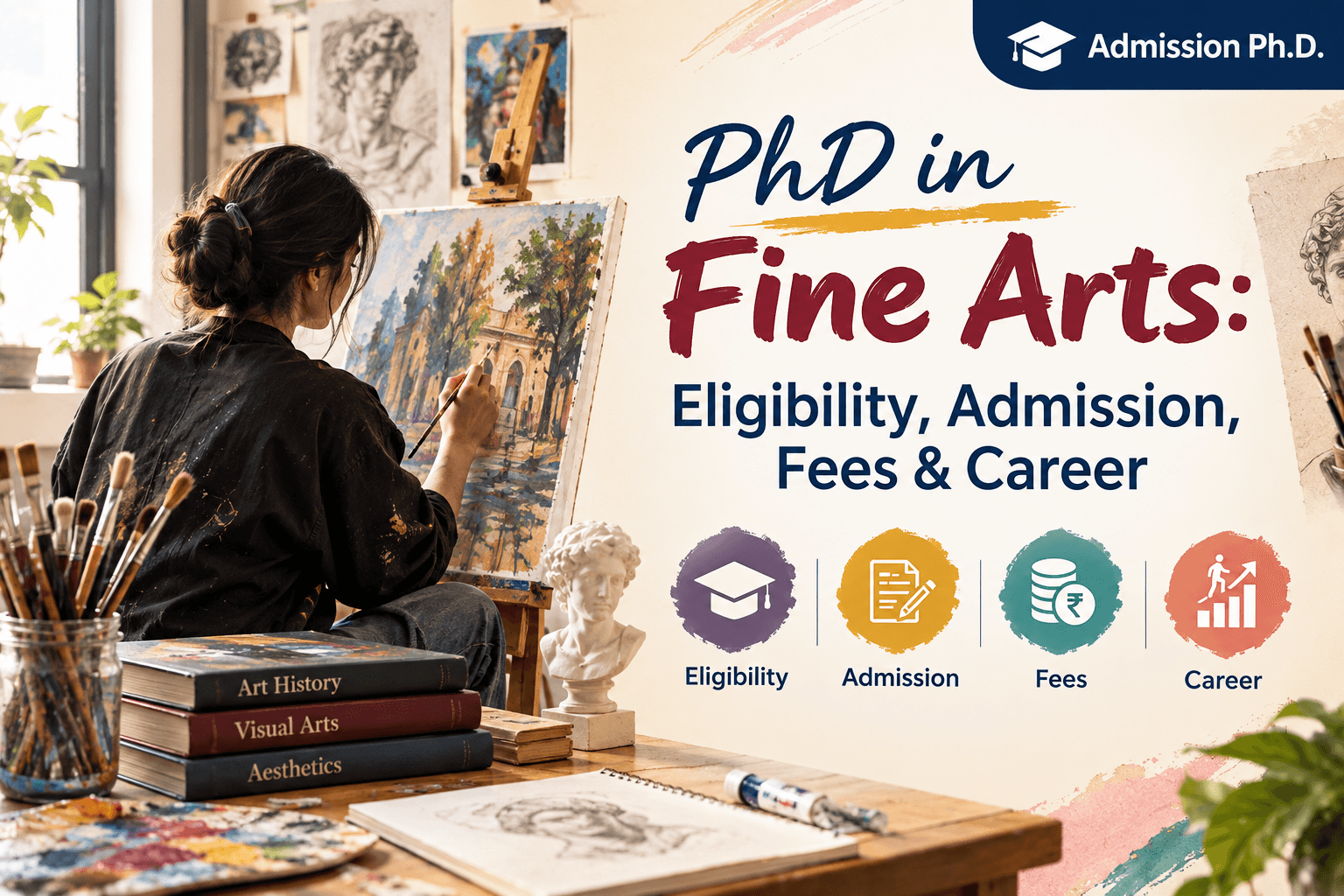 PhD in Fine Arts: Eligibility, Admission, Fees, Syllabus & Career Scope
