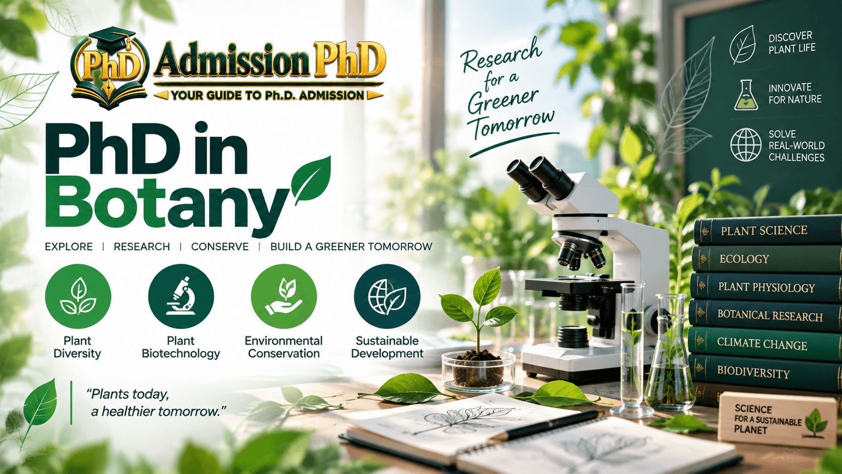 PhD in Botany in India 2026: Eligibility, Fees & Admission