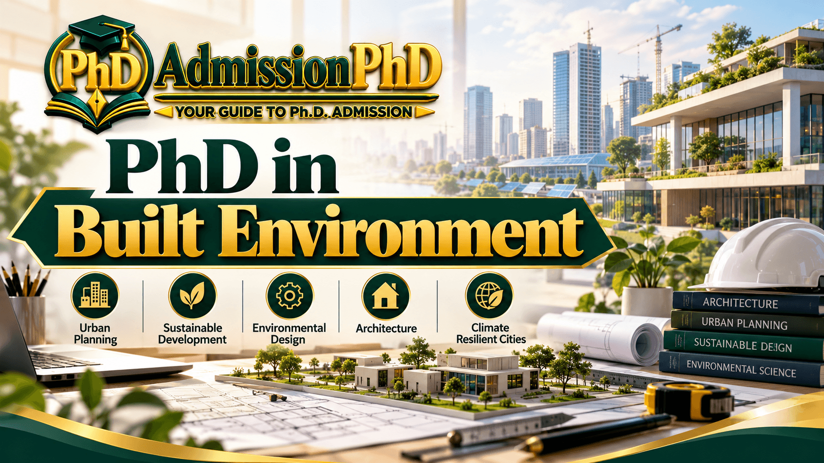 PhD in Built Environment: Eligibility, Fees & Admission