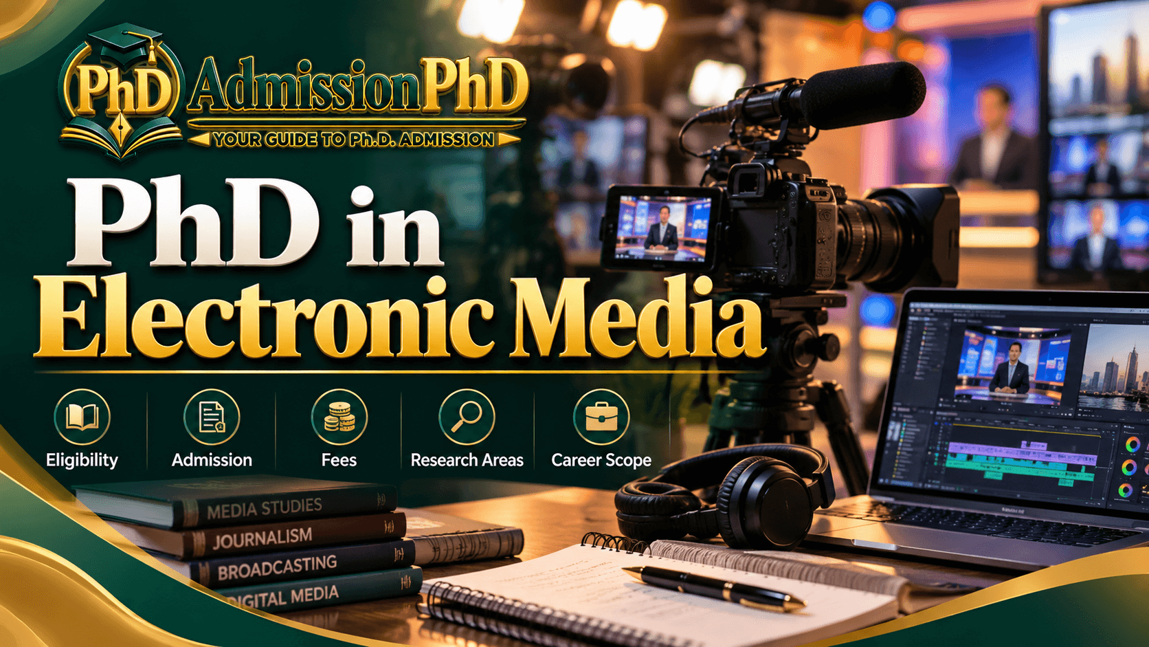 PhD in Electronic Media: Eligibility, Fees, Admission & Career