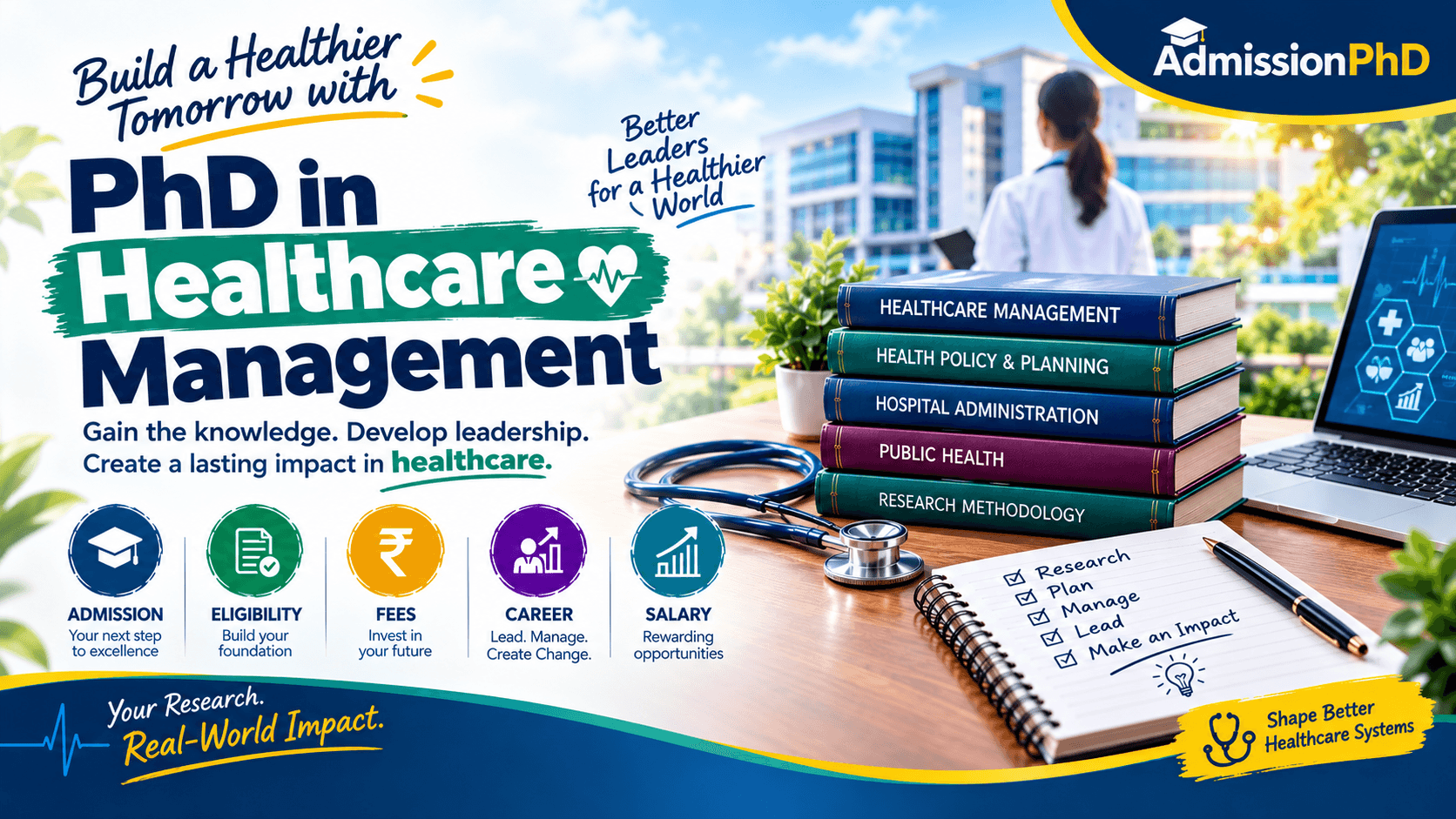 PhD in Healthcare Management: Admission, Eligibility, Fees & Universities