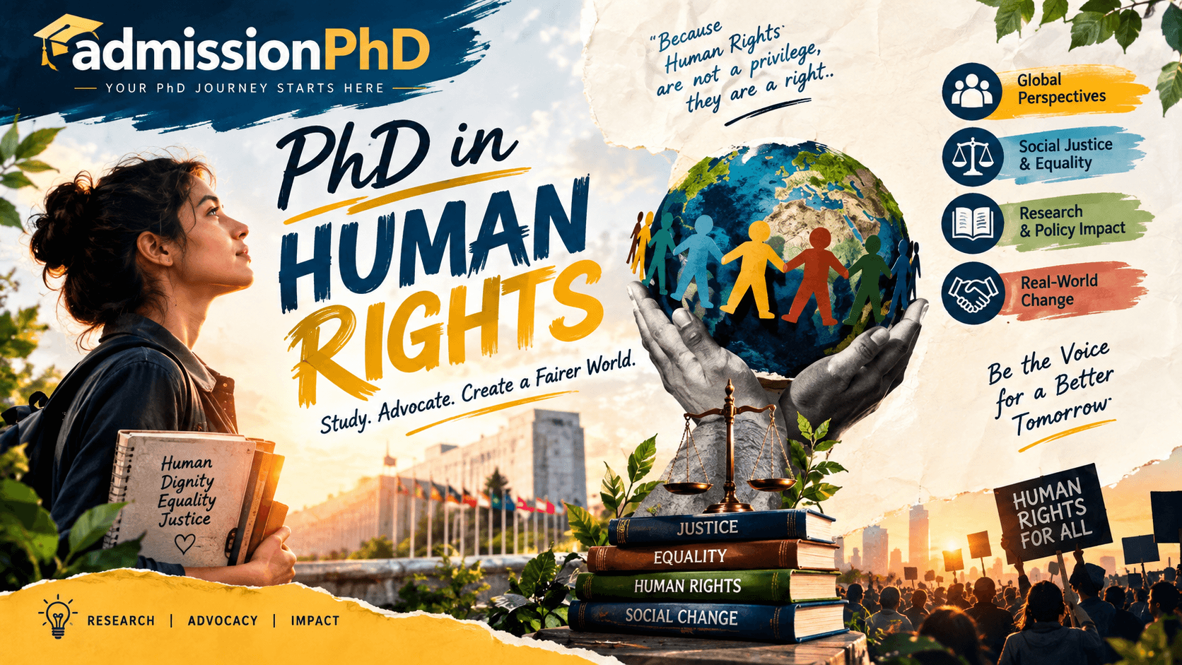 PhD in Human Rights: Eligibility, Admission, Fees & Universities