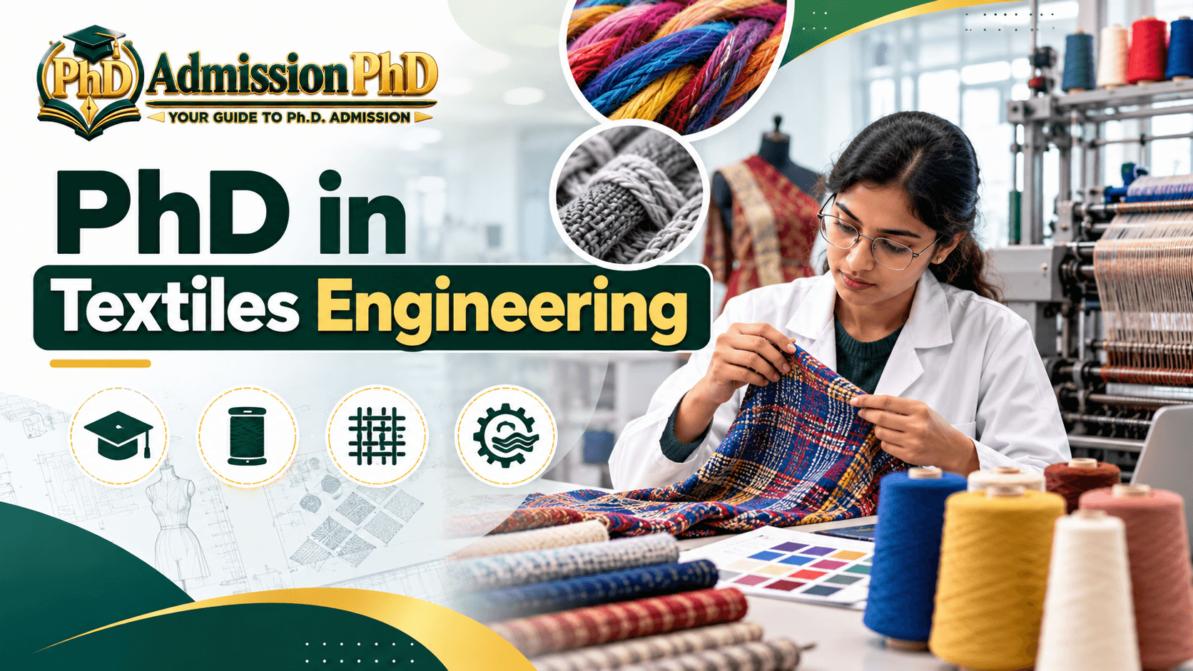 PhD in Textiles Engineering: Eligibility, Fees, Admission & Career Scope